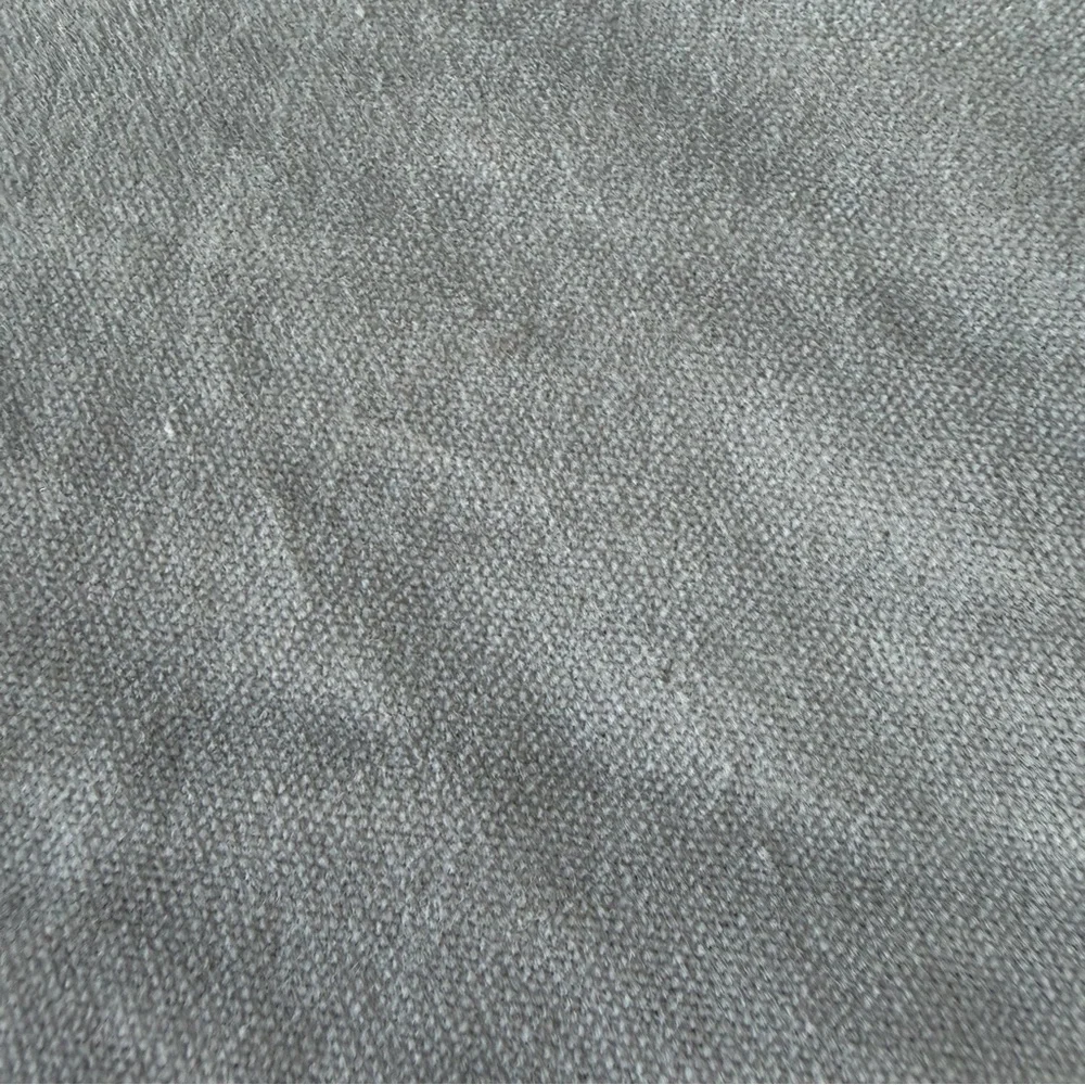 Pottery Barn Faux Fur Holiday Christmas Stockings Silver Gray 20” Festive Luxe